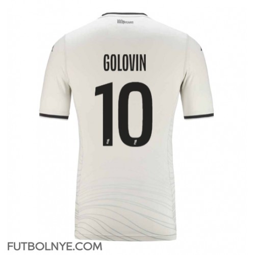 Camiseta AS Monaco Aleksandr Golovin #10 Tercera Equipación 2024-25 manga corta
